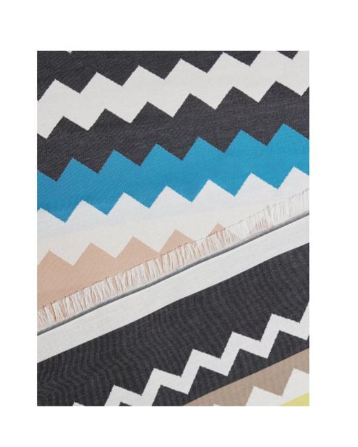 Missoni White Home Best Fouta Fringed Towel for men
