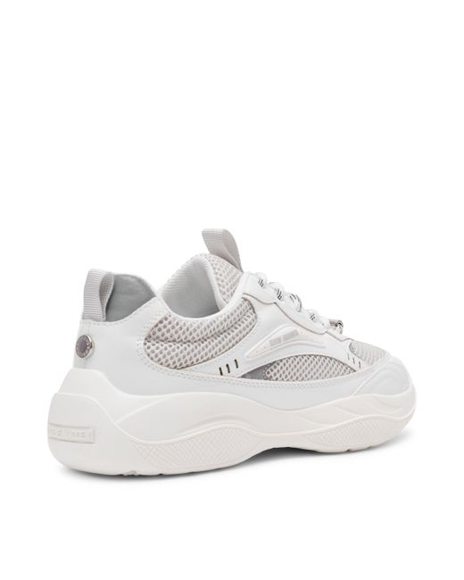 Steve Madden White Meshpanel Shoes
