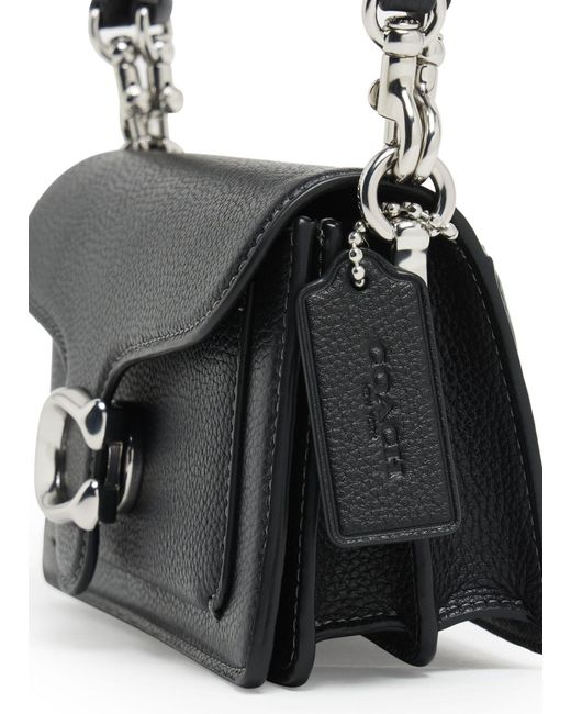 COACH Black Refresh Tabby Shoulder Bag 20