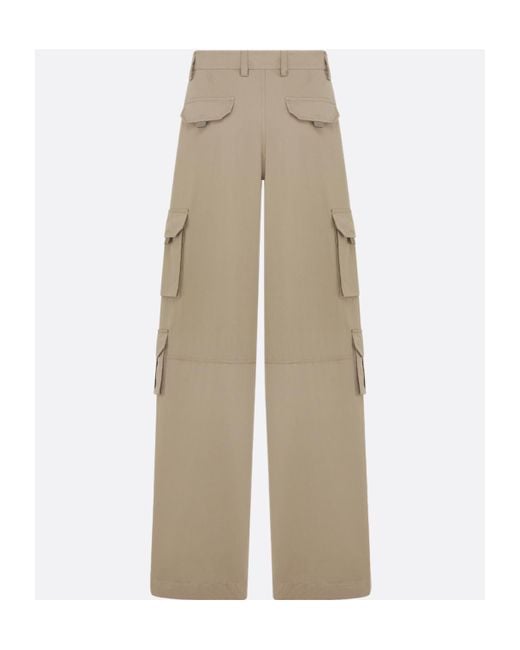 Dior Natural Christian Pocket Detailed Cargo Pants