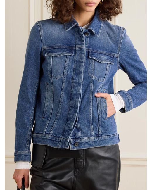 Proenza Schouler Blue Newman Denim Jacket
