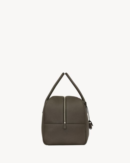 Saint Laurent Brown Bowling Small Travel Bag for men