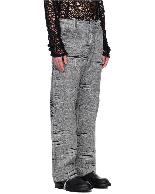 DIESEL Gray D-Boix-Fsg Jeans for men