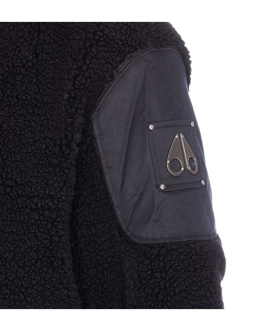 Moose Knuckles Black Casual Jacket for men