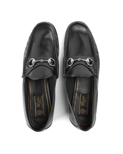 Gucci Black Simple Loafers for men