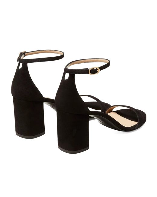 Stuart Weitzman Black Nudist Ii High-Heeled Sandals