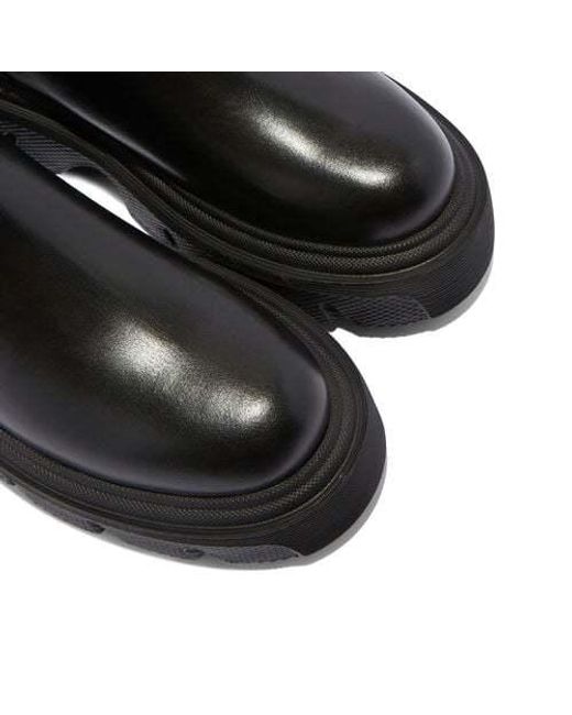 Casadei Black Generation C Round Toe Ankle Boots