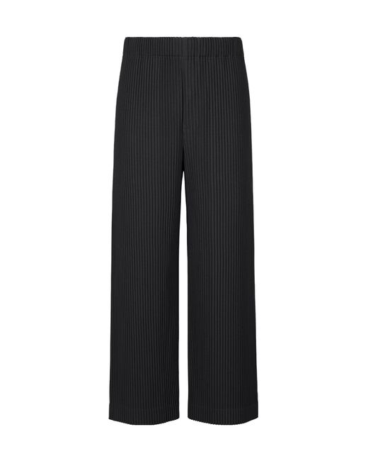 Homme Plissé Issey Miyake Black Homme Plissé Issey Miyake Mc May Trousers for men