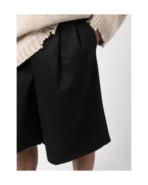 Comme des Garçons Black Logo Shorts for men