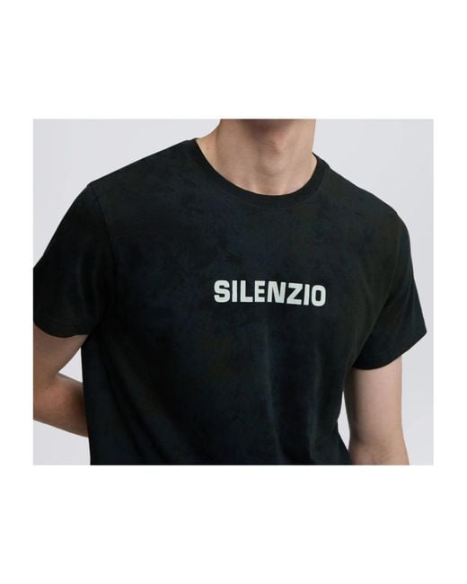 Aspesi Black Silenzio T-Shirt for men