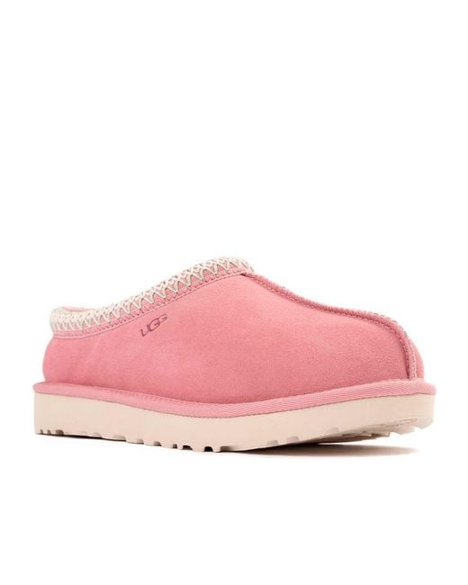 Ugg Pink Tasman Ii Logo Debossed Sandals