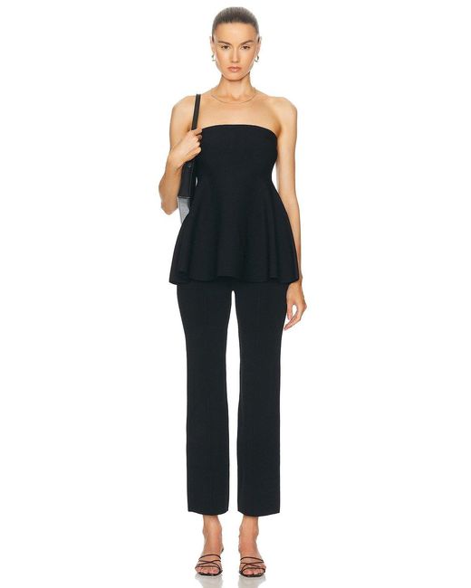 Jonathan Simkhai Black Ioanna Top