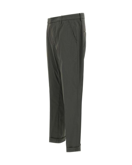 Dondup Gray Gaubert Slim-Fit Pants for men