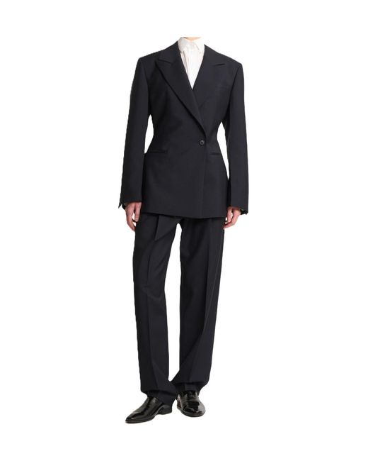 Rohe Black Long-Sleeved Suit Jacket