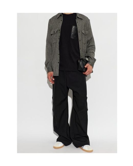 DSquared² Black Cargo Casual Trousers for men