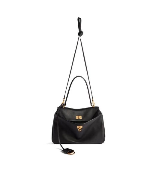 Balenciaga Black Rodeo Small Top Handle Bag