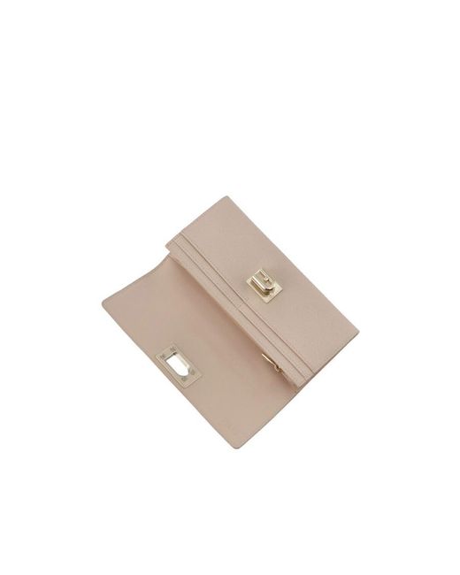 Furla Natural Twist-Lock Continental Wallet
