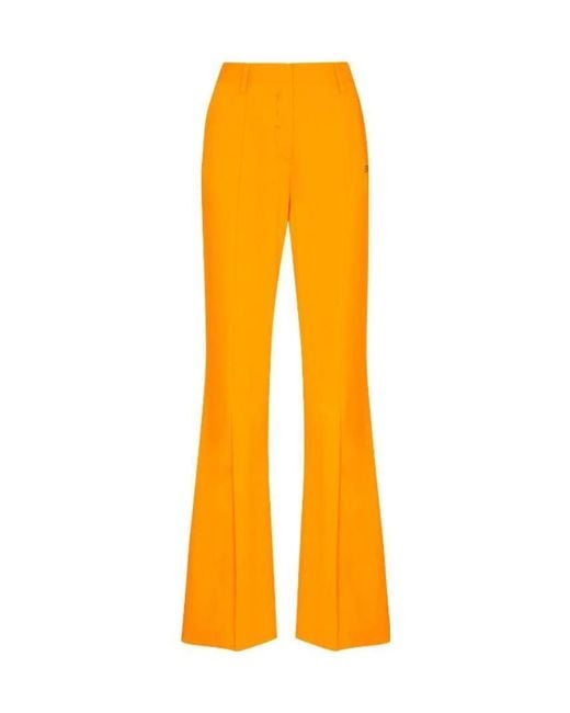 Off-White c/o Virgil Abloh Orange Front Sit Tailored Pants