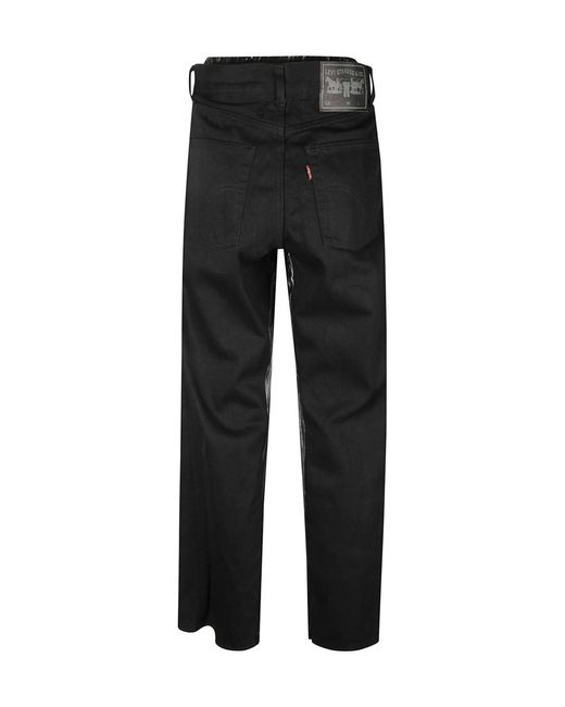 Junya Watanabe Black Casual Pants With Patch Pockets