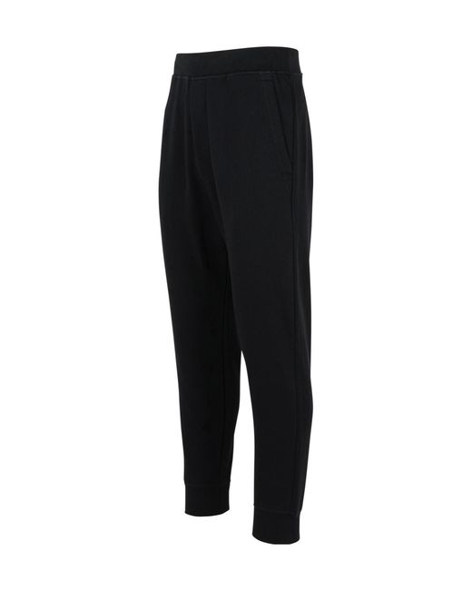 DSquared² Black Logo Printed Sweatpants for men