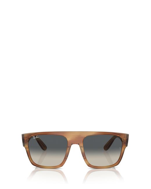 Ray-Ban Gray Full Frame Sunglasses for men
