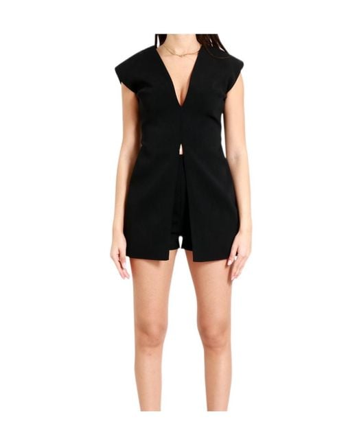 Aniye By Black V-Neck Jumpsuit
