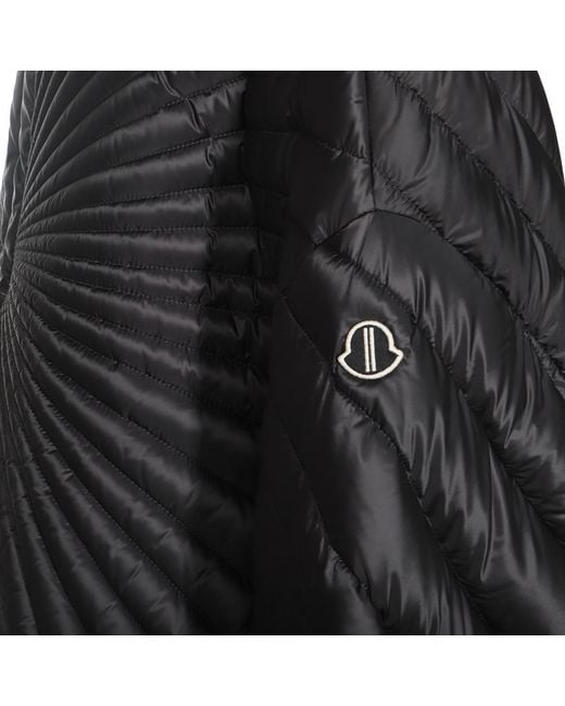 Moncler Black Moncler Rick Owens Radiance Peter Jacket for men