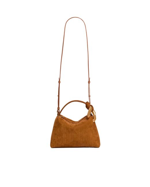 J.W. Anderson Brown Jw Anderson Small Jwa Corner Bag
