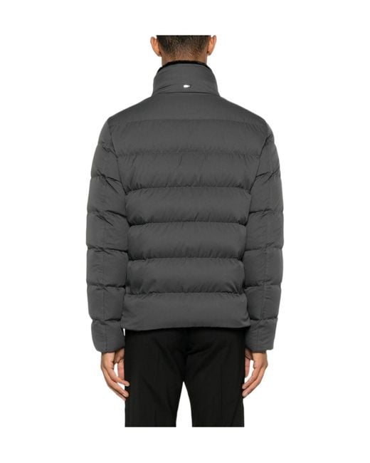 Herno Gray Down Jackets for men