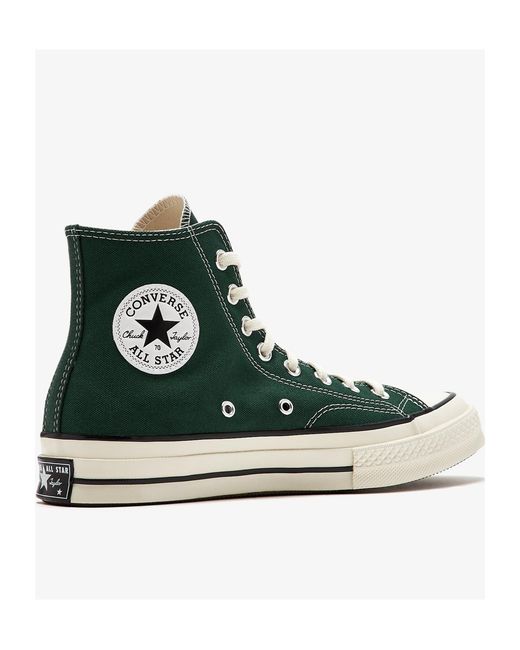 Converse Green Laced Sneakers