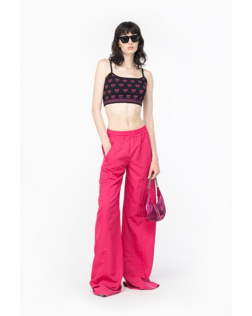 Pinko Pink Pocoyo Carg- Pocket Trousers