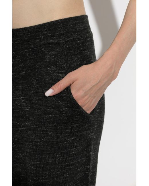 Isabel Marant Black Drawstring Sweatpants
