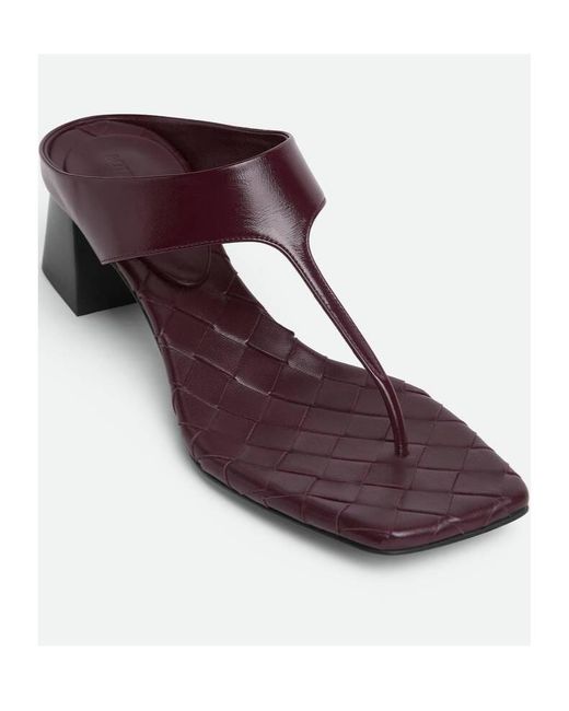サンダル・ミュール BOTTEGA VENETA Women Sandals 827612 V3H90 2113 BROWN Bottega Veneta Heeled Sandals Woman Bottega Veneta-brown