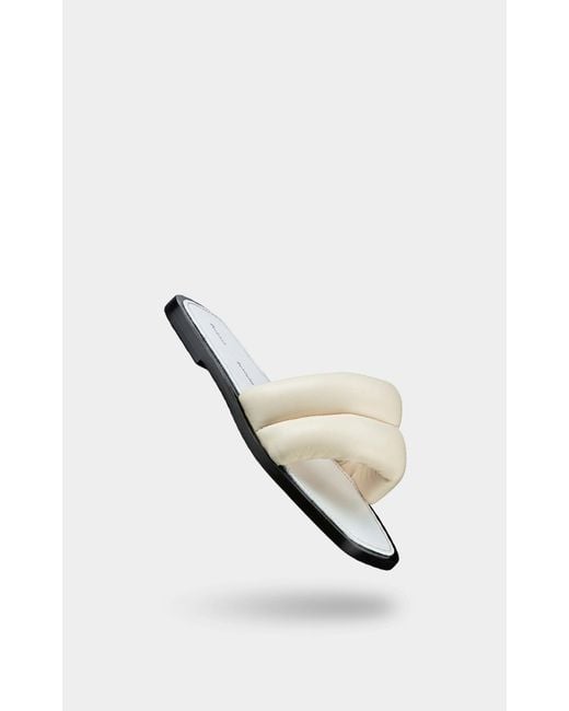 Proenza Schouler White Padded Slip-On Sandals