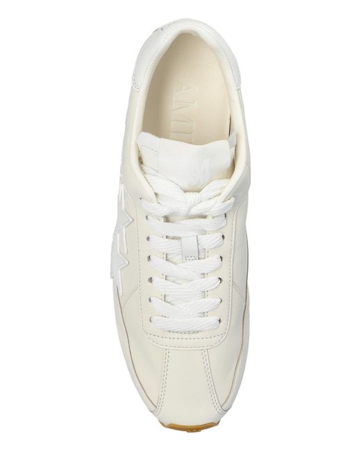 Amiri White Low-Top Pacific Flats