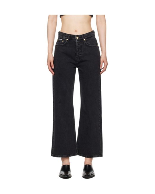 Eytys Black Belt-Loop Jeans