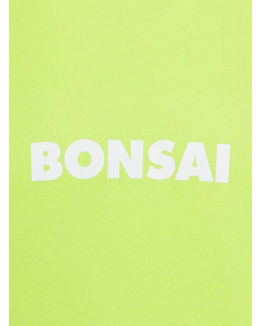 Bonsai Green Regular Logo T-Shirt for men