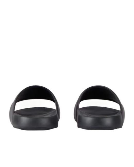 Givenchy Multicolor Paris Label Flat Slides for men