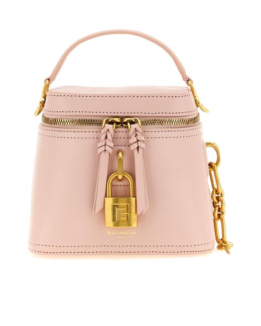 Balmain Pink Pulse Vanity Handbag