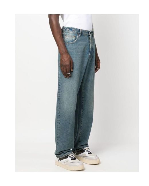 DARKPARK Blue Mark Relax Fit Jeans for men