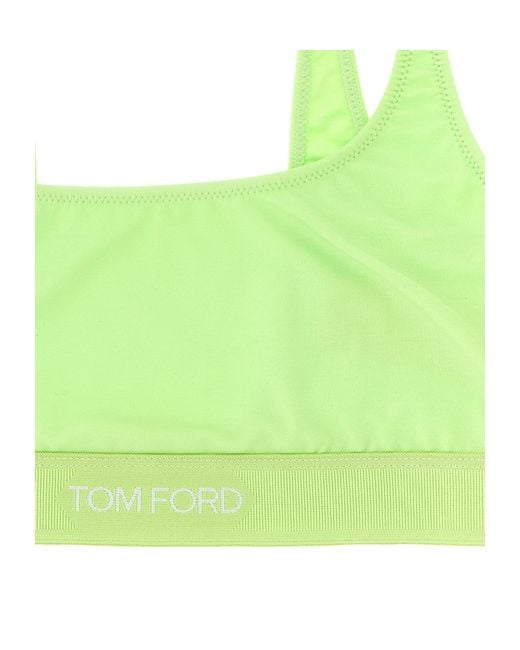 Tom Ford Green Bralette Bra