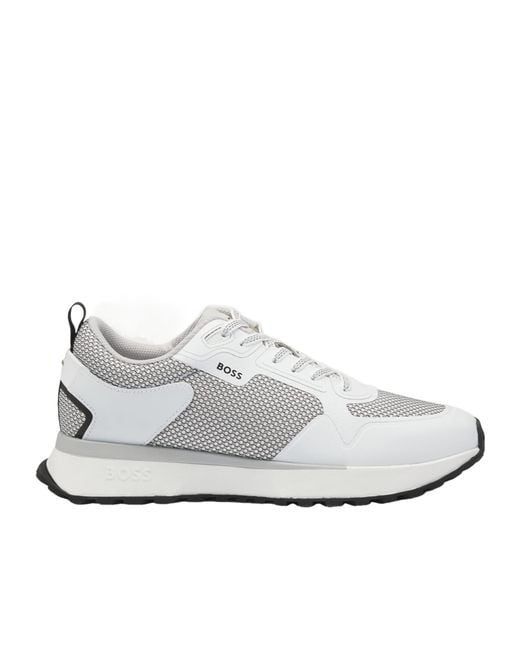 Boss White Jonah Sneakers for men
