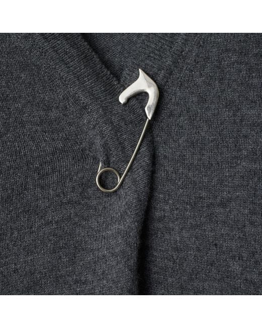 Burberry Gray Cashmere Jumper