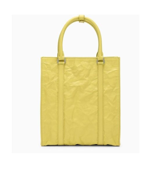 Prada Yellow Logo Shoulder Bag