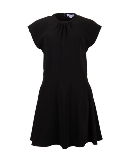 Stella McCartney Black Round Neck Dress