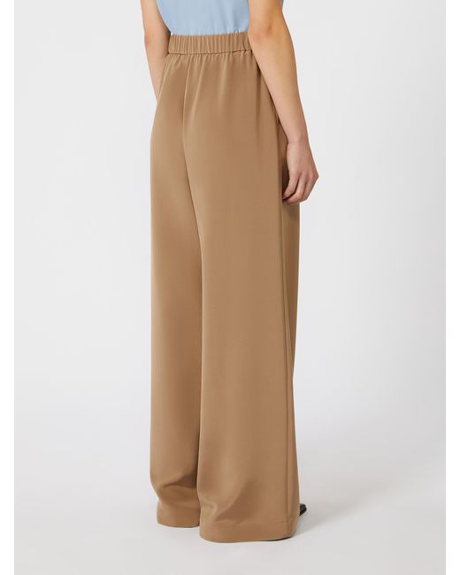 Max Mara Natural Bonn Wide Leg Trousers