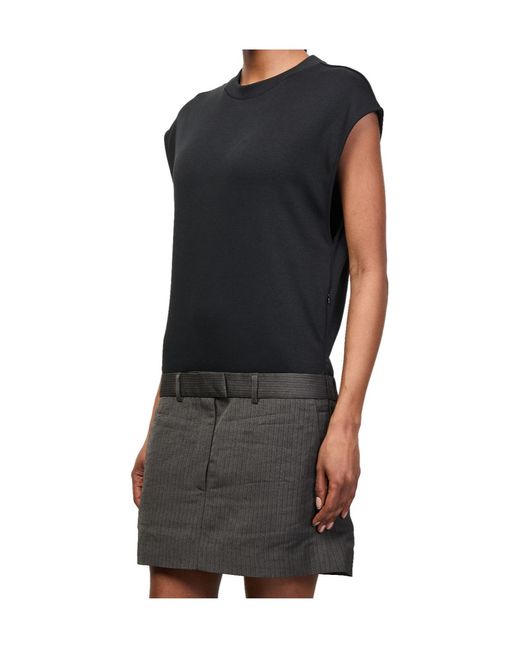 Acne Black Mini Dress