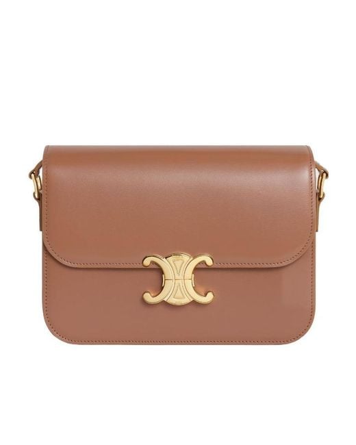 Céline Brown Classique Triomphe Bag