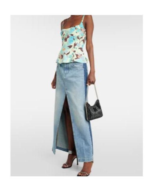 Stella McCartney Blue Printed Top