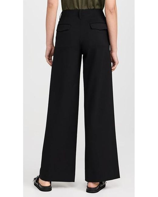 Rag & Bone Black Belt Loop Trousers